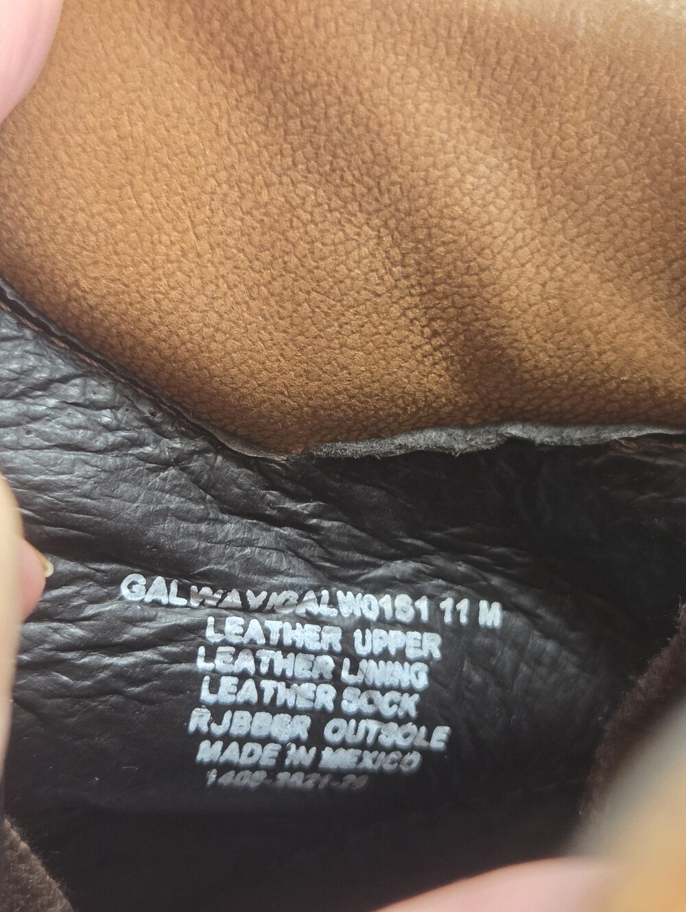 Steve Madden CALWAY Leather Lug Sole Hiker Combat Boots Brown Womens 11 - Picture 11 of 16